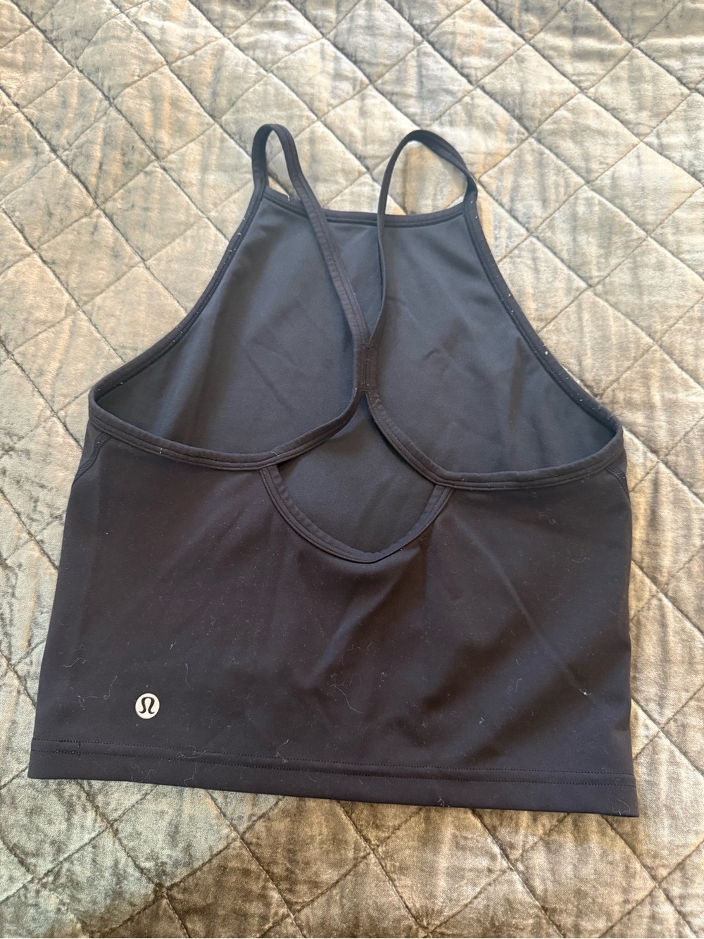 lululemon athletica Black Strappy Sports Bra Tank